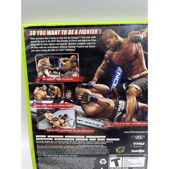 UFC 2009 Undisputed - Xbox 360 - Complete and Tested! - Picture 7 of 8